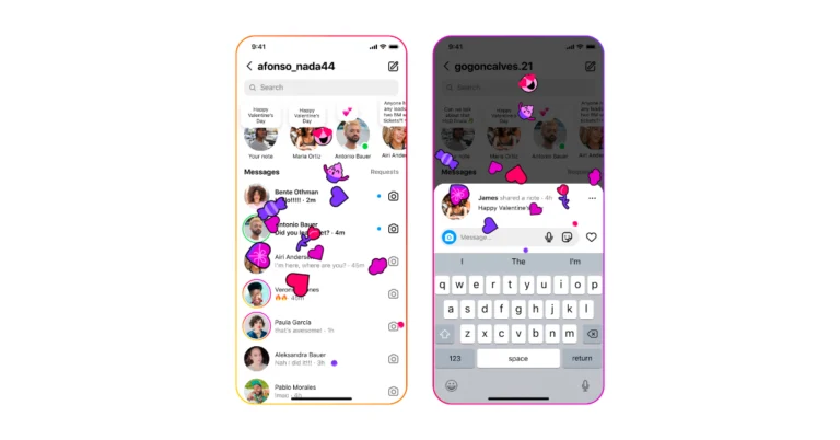 Instagram is kicking off its Valentine's Day celebrations, bringing special hidden features