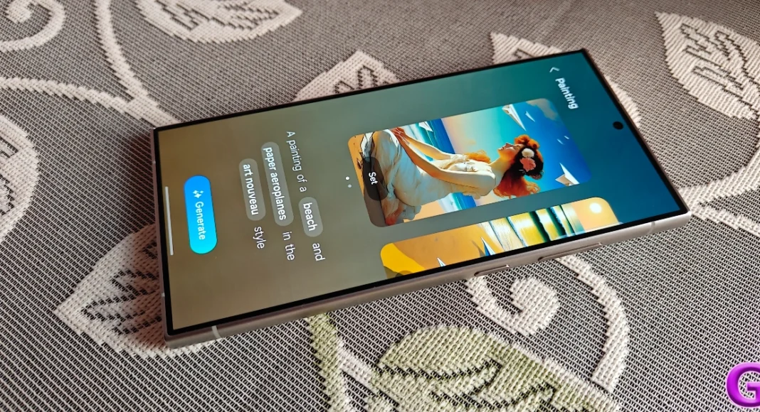 How to create Generative AI wallpapers on your Samsung Galaxy S24?