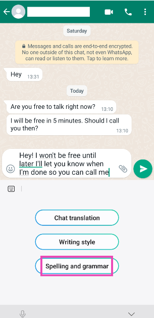 Step 4: Tap on Spelling and grammar. How to use Galaxy AI on Samsung Keyboard?