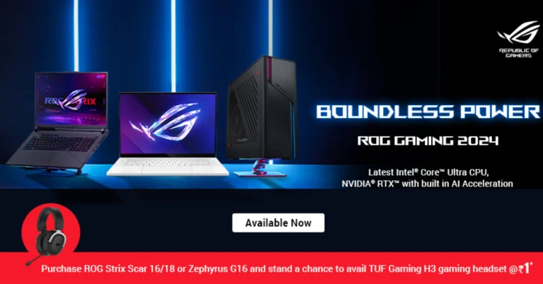Asus Zephyrus G16, ROG Strix Scar 16/ Scar 18 launched in India