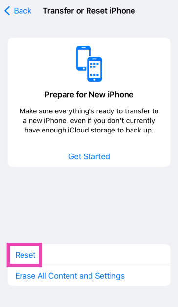 Step 3: Hit Reset. Top 11 Ways to Fix 'Message Blocking is Active' on iPhone