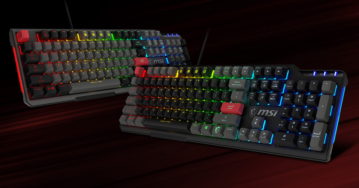 MSI Vigor GK41 Dusk Top 7 Mechanical Keyboards under $200 in the USA