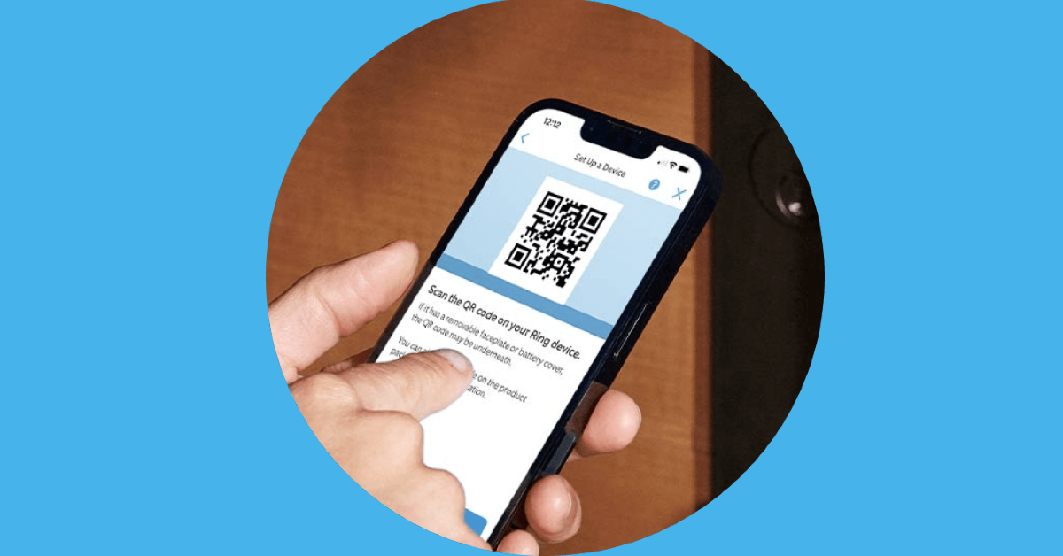 Use the Ring app to reset the doorbell