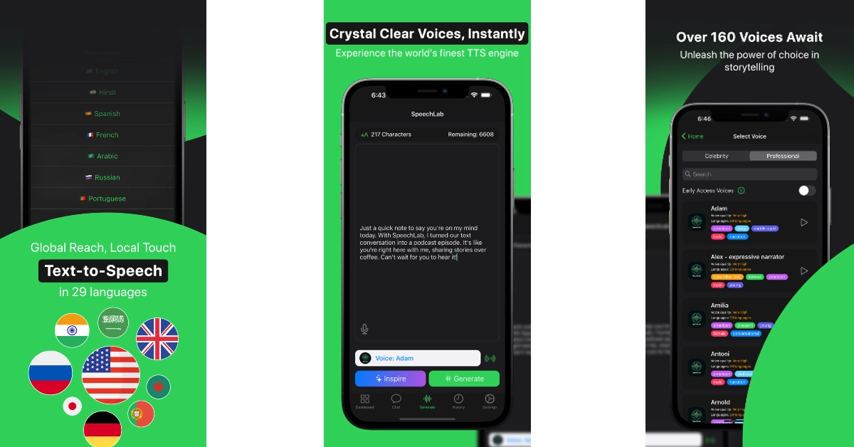 SpeechLab: AI Voice Changer