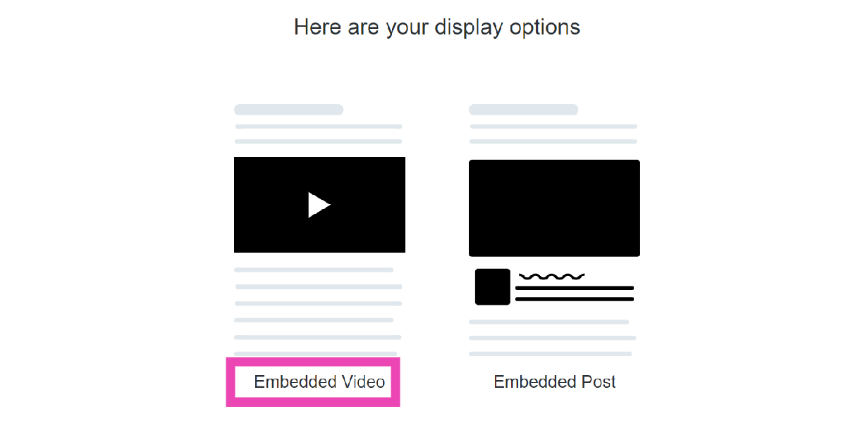 Step 3: Select Embedded Post. Top 6 Methods to Share Videos on X (formerly Twitter) Without Retweeting (2024)