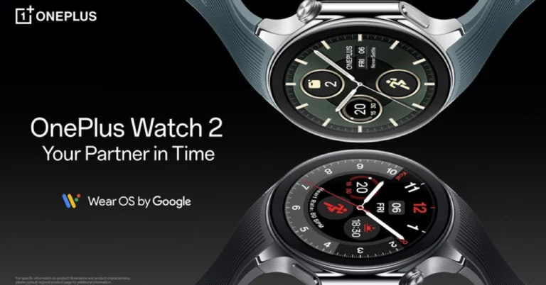 OnePlus Watch 2 with WearOS 4 and RTOS launched in India
