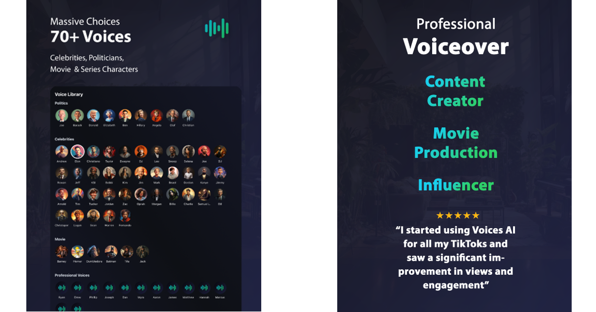 Voices AI - Change Your Voice