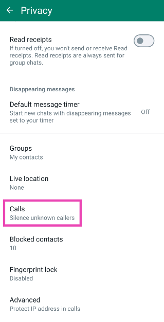 Step 4: Tap on Calls. Top 4 Ways to Block Spam on WhatsApp? (2024) How To Stay Safe From Cyber Attacks on WhatsApp: Top 7 Ways