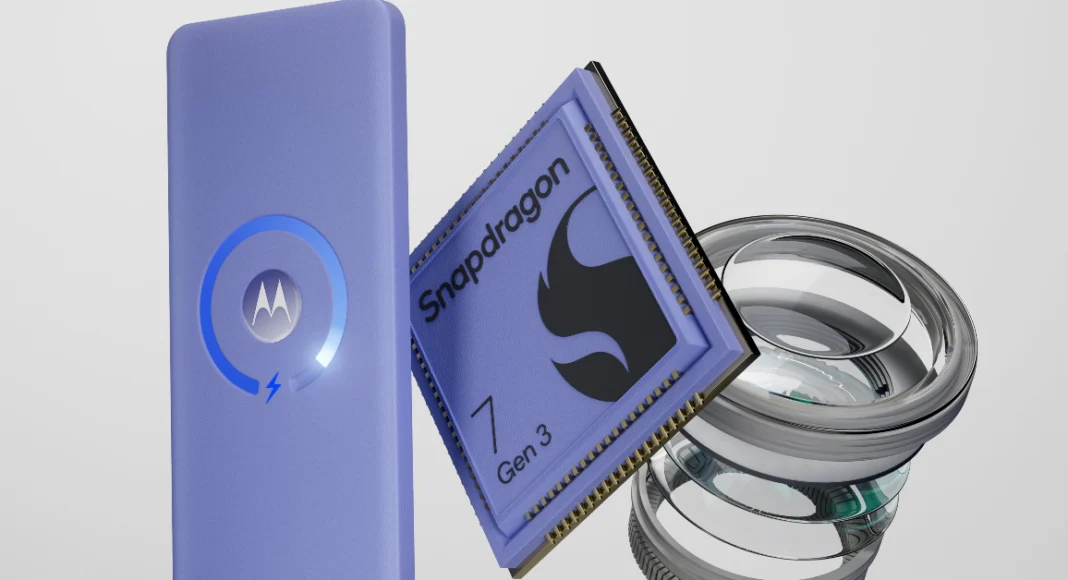 Motorola India previews a phone with a Snapdragon 7 Gen 3 SoC, possibly the Mototola Edge 50 Fusion