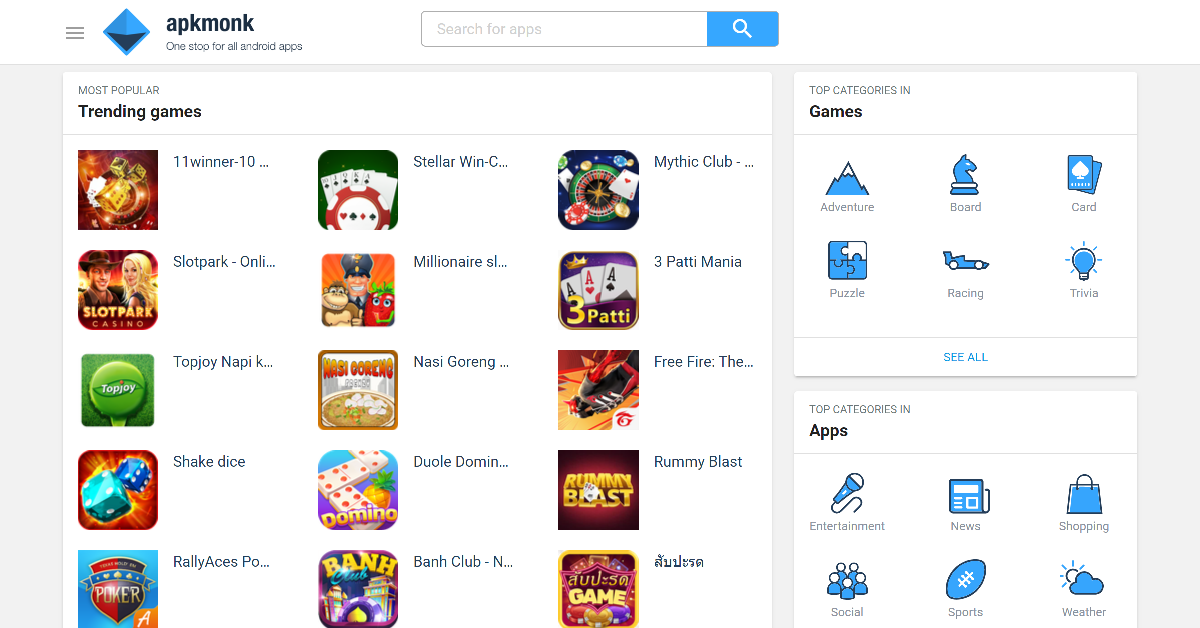 APKMonk 7 Best Websites for Safe APK Downloads (2024)