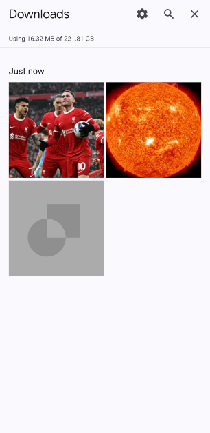 Step 4: This is where you'll find your recently downloaded files.