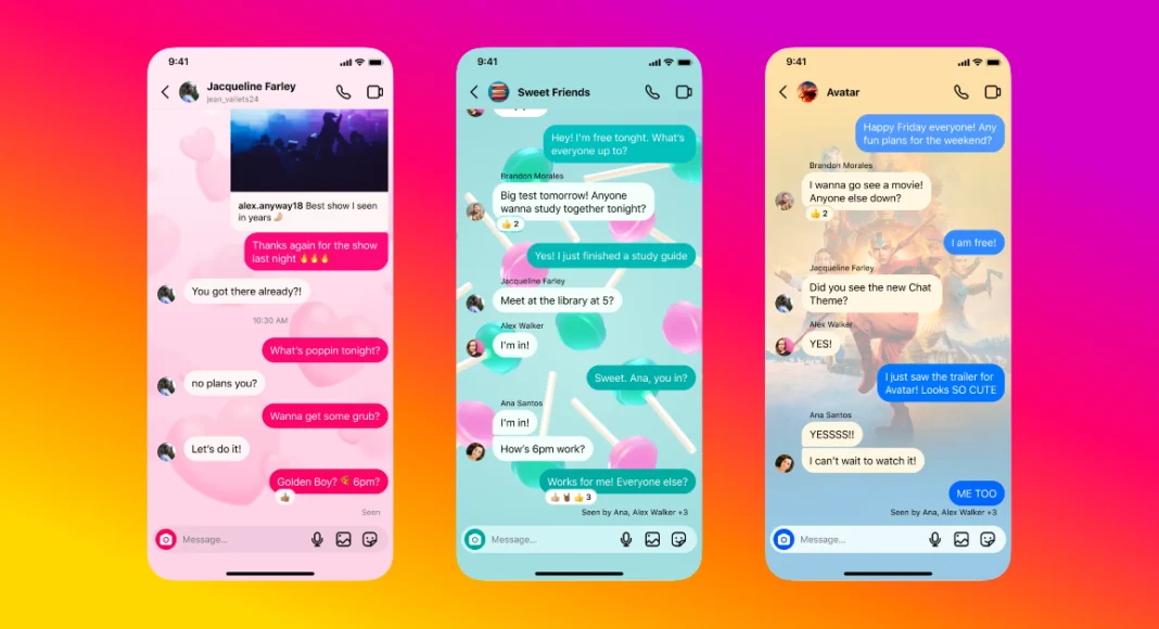 How to pin chats and personalise them on Instagram?