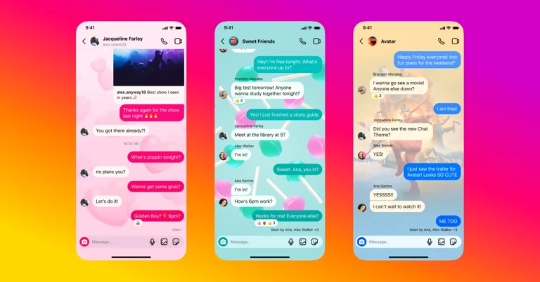 How to pin chats and personalise them on Instagram?