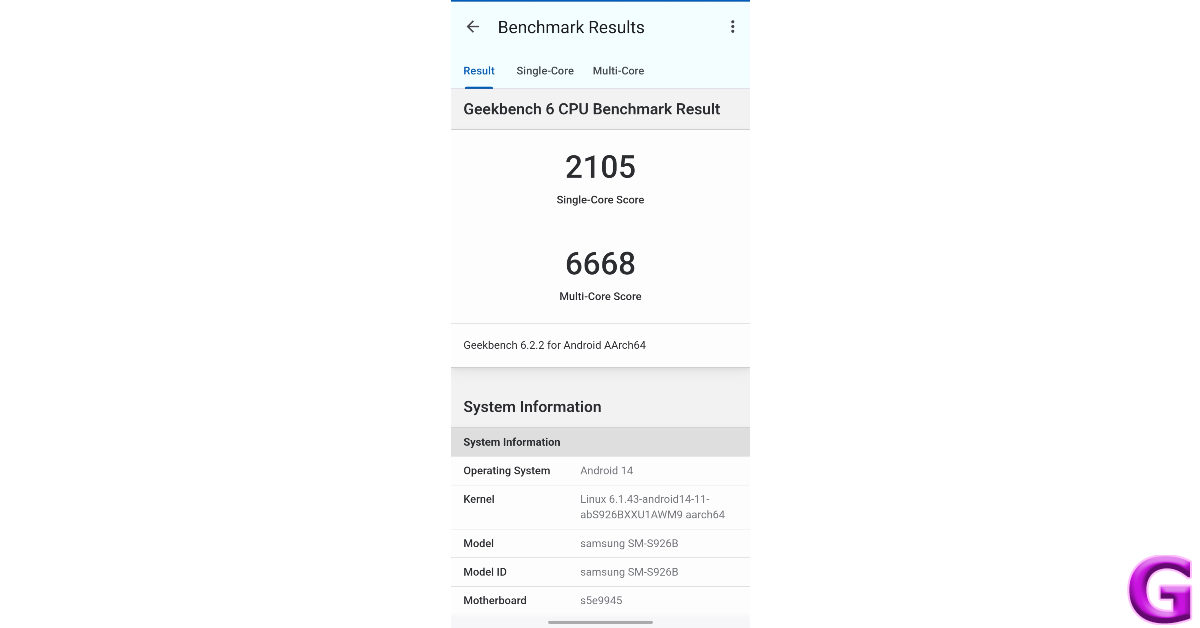 geekbench