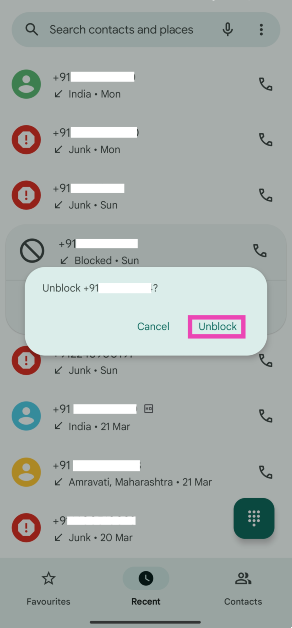 Step 4: Confirm your selection in the popup box.
