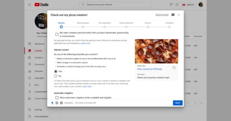 YouTube wants content creators to disclose AI-generated videos on the platform