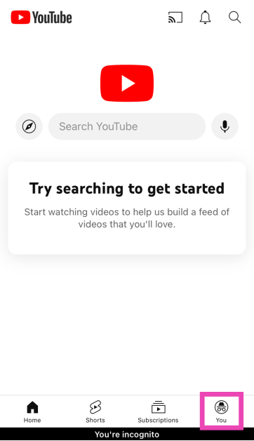 If you see the icon click on it. Top 6 ways to fix YouTube Notifications not working on an iPhone (2024)