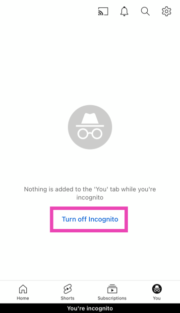 On the left window find Turn off incognito. Top 6 ways to fix YouTube Notifications not working on an iPhone (2024)