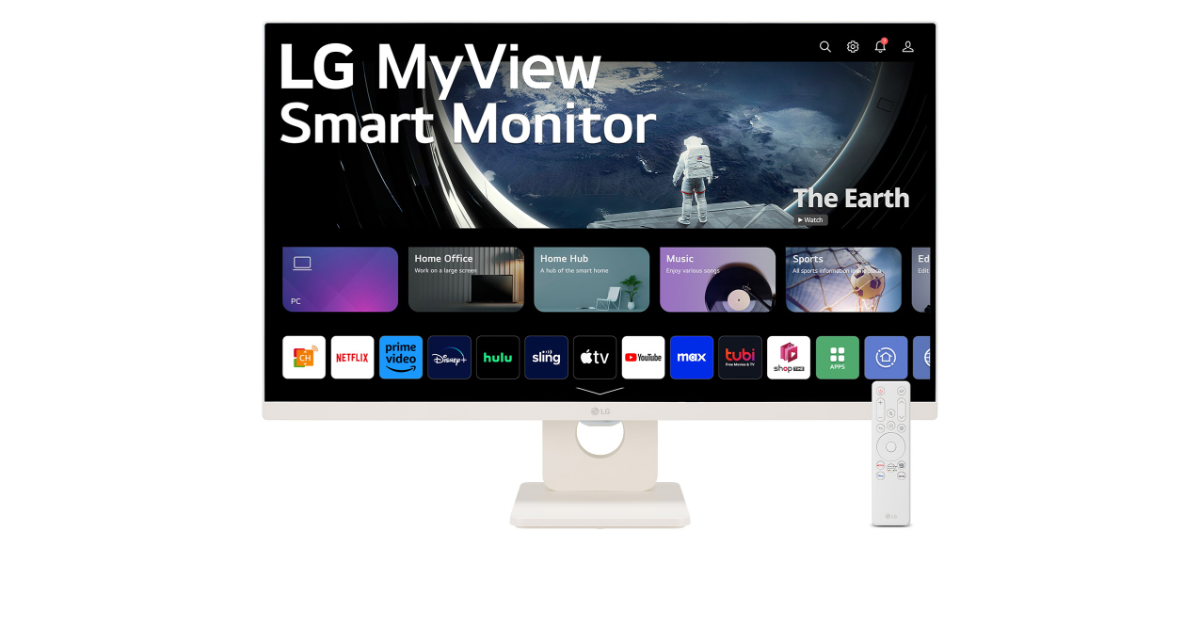 LG MyView Smart Monitors for home office and entertainment launched in India