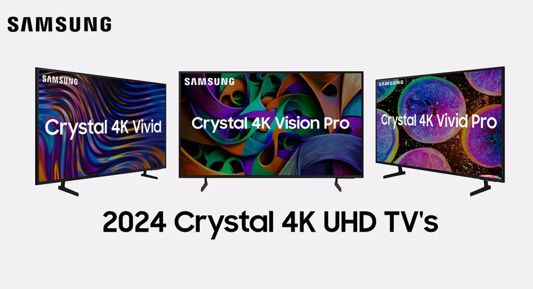 Samsung Crystal 4K TV 2024