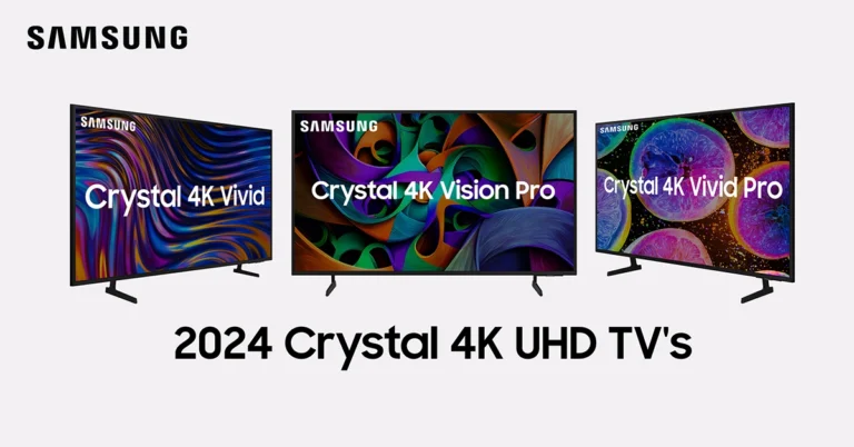 Samsung Crystal 4K TV 2024