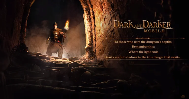 Krafton to release new Dark and Darker Mobile game, first teaser released