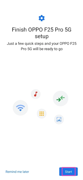Step 2: Tap on Start. Here are the top 7 ways to remove or disable the Android setup notification on your phone.
