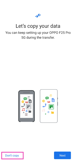 Step 3: In the Transfer Data page, tap on Don’t copy. Here are the top 7 ways to remove or disable the Android setup notification on your phone.