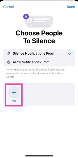 Step 8: Hit the Add icon and select the contact you wish to mute. Top 3 Ways to Mute Calls From One Person on Android and iOS (2024)