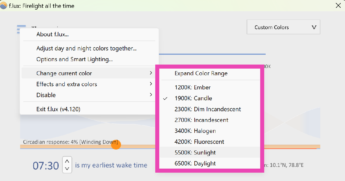 Step 3: You can also click the hamburger menu to change the colour setting. Top 6 Ways to Increase Monitor's Brightness Beyond the Maximum Limit (2024)