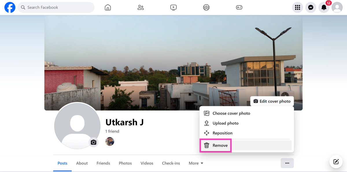 Step 3: Select Remove. Top 4 Ways to Delete Photos on Facebook (2024)