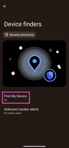 Step 4: Tap on Find My Device. track offline devices