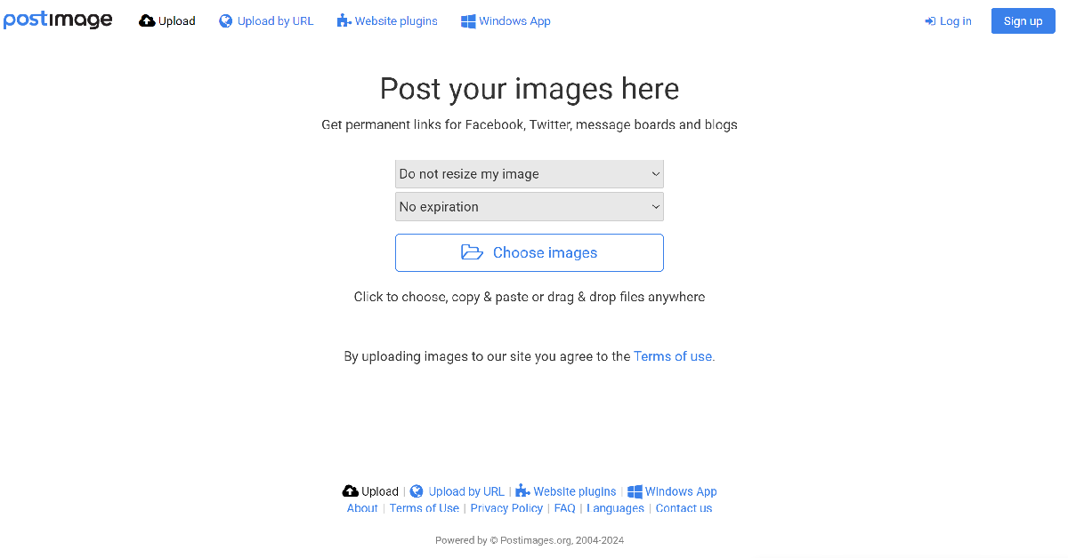 Postimages Top 10 Best Free Image Hosting Websites (2024)