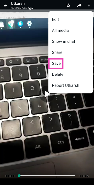 Step 5: Tap on Save.
