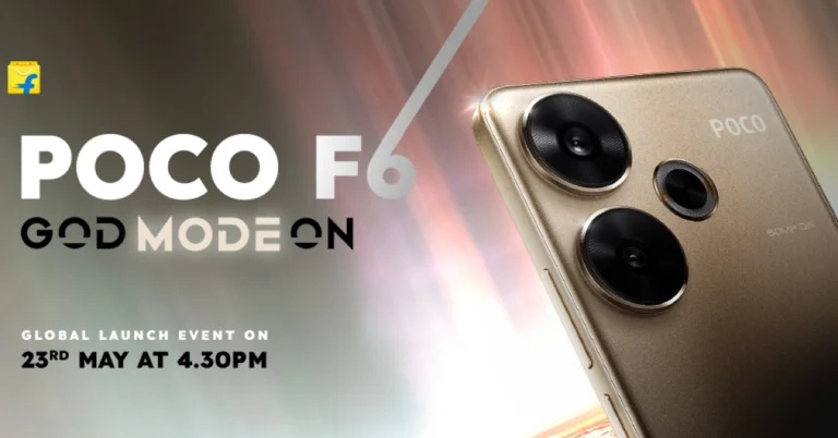 POCO F6 5G India launch date confirmed, design teased ahead of the launch
