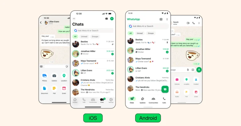 WhatsApp is undergoing a significant design overhaul: Details inside