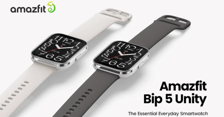 Amazfit BIP 5 Unity with Zepp Aura AI-powered personal wellness assistant launched in India