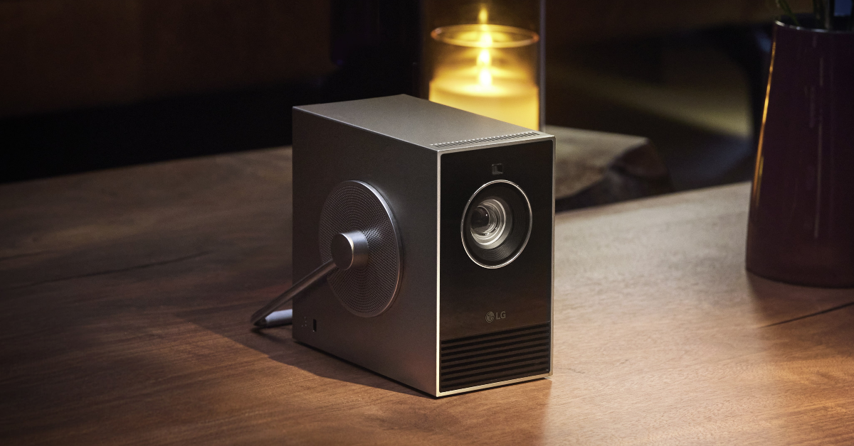 LG CineBeam Q (HU710PB) projector price in India