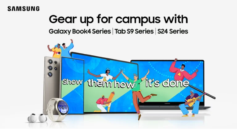 Samsung 'Back to Campus' for Students launched in India, offering bank cashback of up to Rs 12000 on select Galaxy devices