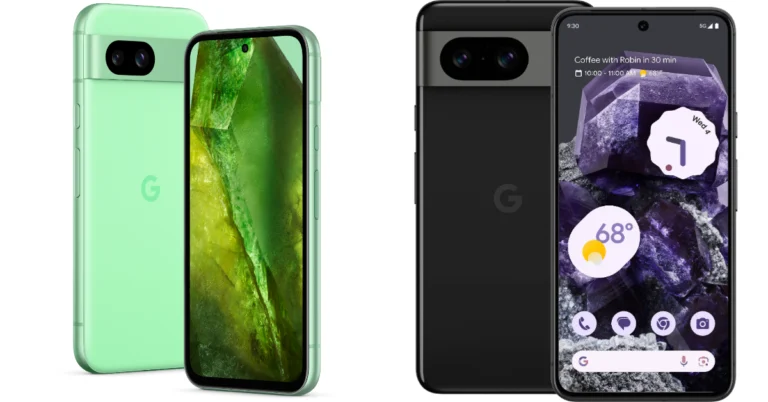 Comparison: Google Pixel 8a Vs Pixel 8
