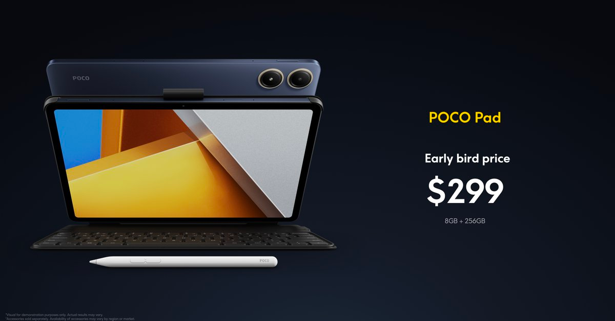 Poco Pad specifications