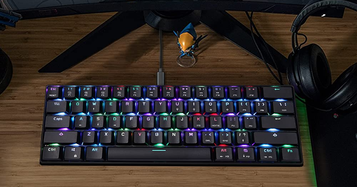Adium CK61 RGB Top 10 Gaming Keyboards under Rs 15,000 in India (2024)
