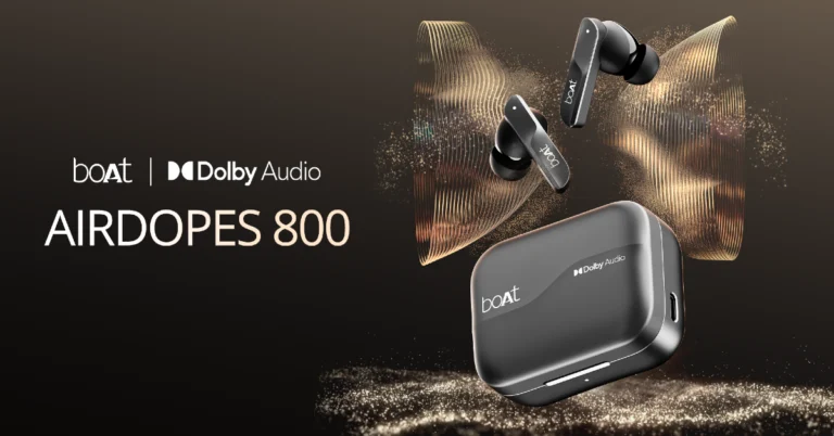 Boat Airdopes 800 with 10mm titanium drivers launched in India