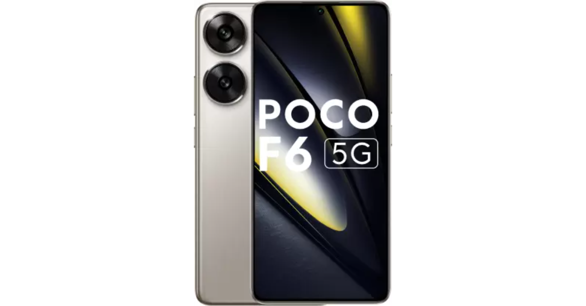 Poco F6 5G with 1.5K OLED display and Snapdragon 8s Gen 3 SoC launched in India