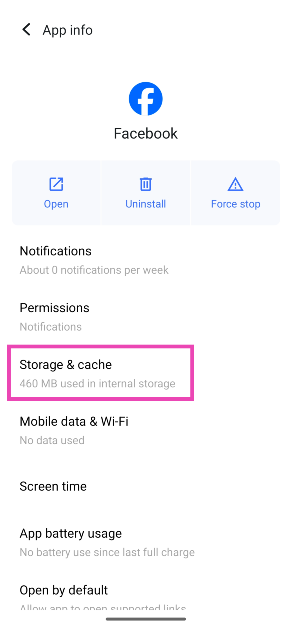 Step 3: Tap on Storage. Facebook not playing videos? Try these 8 fixes (2024)