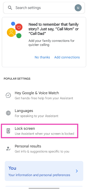 Step 3: Select Lock screen. Top 4 Ways to Turn On Your Android Phone's Flashlight Without Waking Up The Screen
