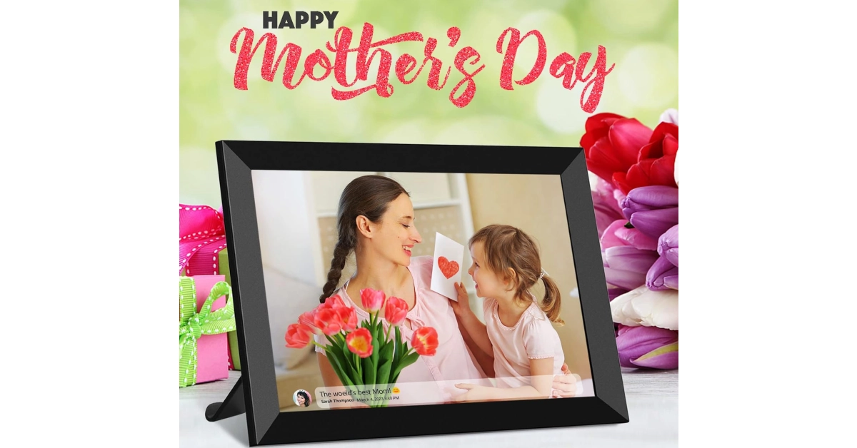 Frameo Digital Photo Frame Top 10 Tech Gifts for Mother’s Day 2024