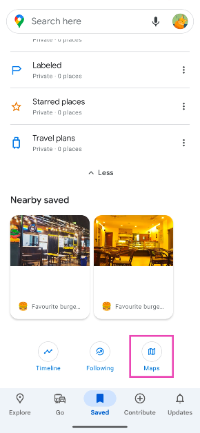 Step 3: Tap on Maps. How to create a custom route on Google Maps? (2024)