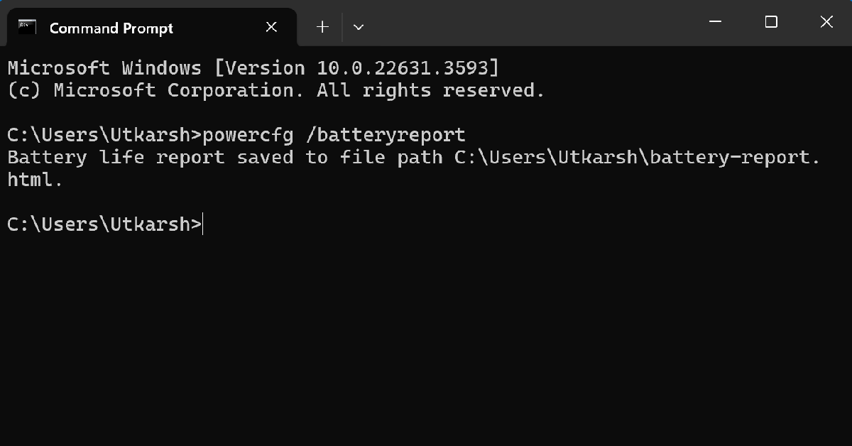 Step 4: Your laptop’s battery report will be saved to the System32 folder in the C drive. Locate the report and open it. Best 5 Ways to Run Diagnostics tools on Windows (2024)