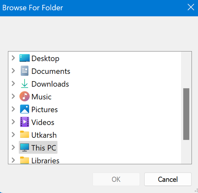Step 5: Select the folder from which you want to add the audio files and hit Ok. Top 2 ways to add local files to Spotify? (2024)